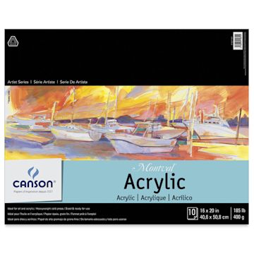 Canson Montval Acrylic Paper Pad - 16