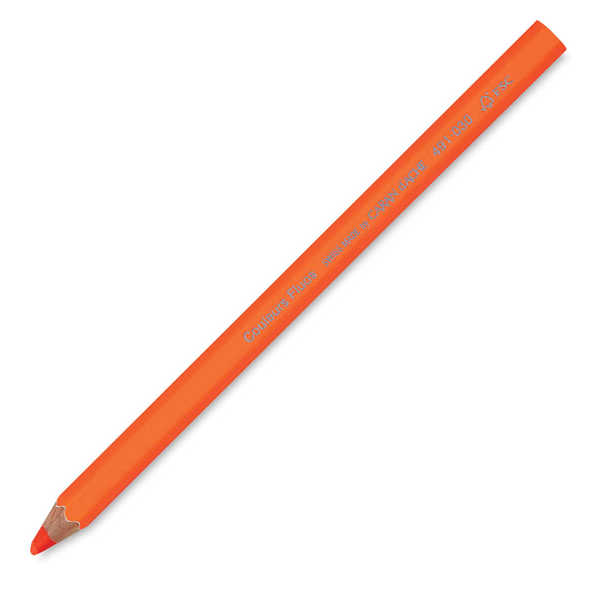 Caran d'Ache Colorblock Maxi Fluo Colored Pencils