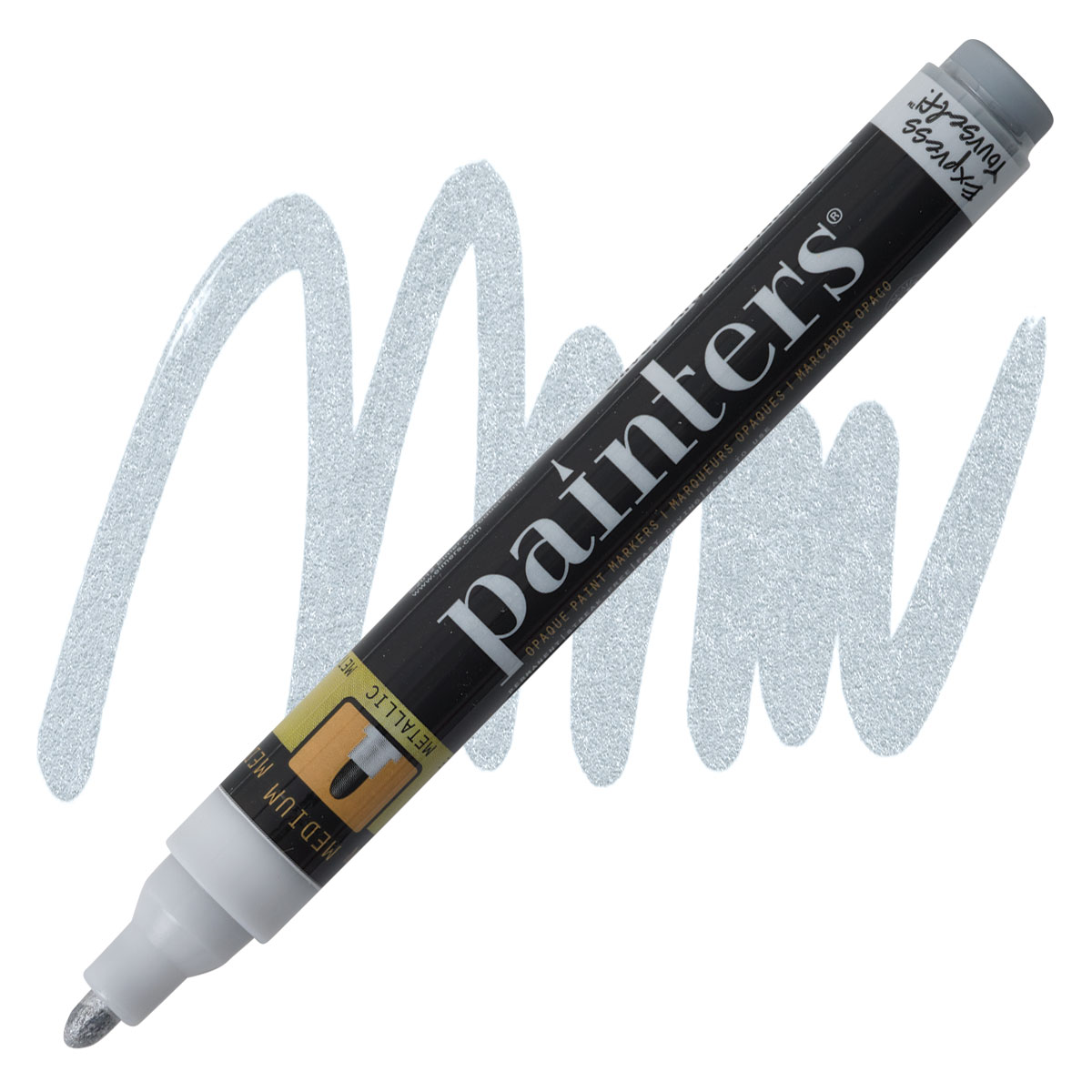 Elmer's Painters Paint Marker - Metallic Silver, Medium Point