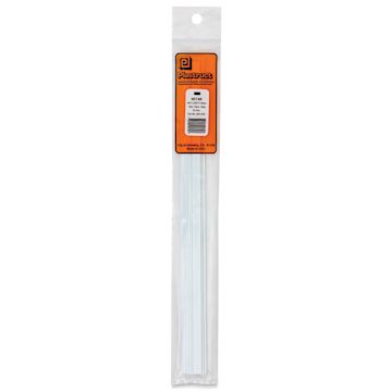 Open in modal - Plastruct Plastic Strip - Pkg of 10, 0.04" H × 0.25" W × 10" L - front of packaging