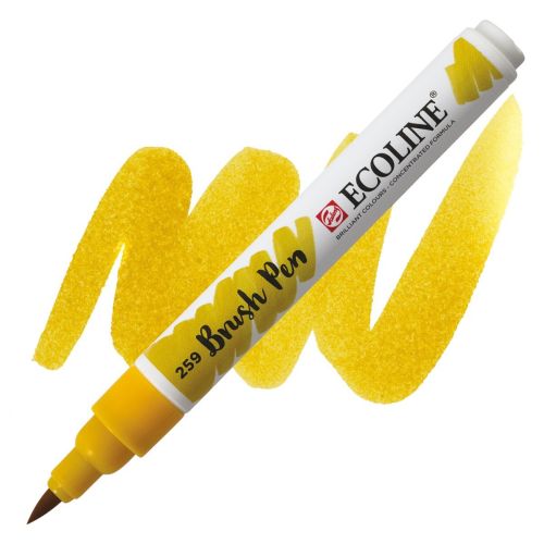 Royal Talens Ecoline Brush Marker - Sand Yellow