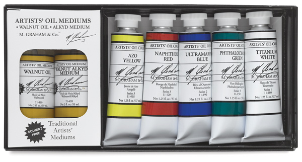 M Graham Oil Paint Color Chart