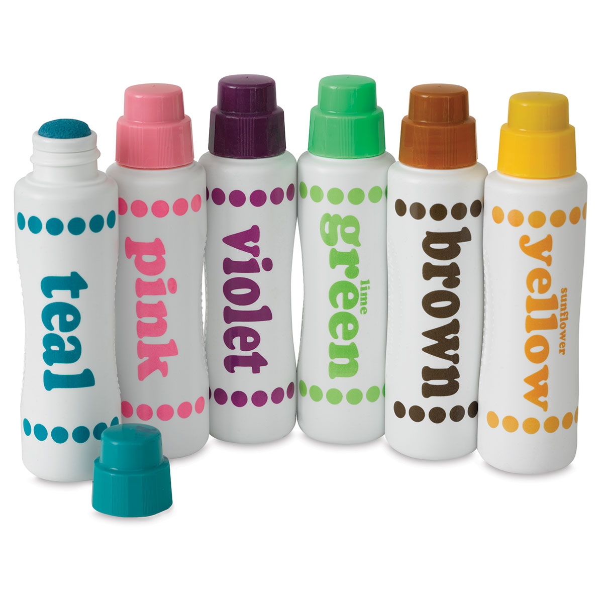 Do-A-Dot Art Washable Markers, Brilliant - 6 pack