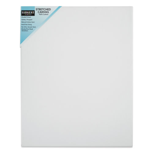 Stretched Canvas for Painting - Primed White Art Canvases 9 x 12