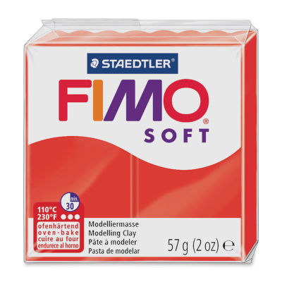 Staedtler Fimo Soft Polymer Clay - 2 oz, Indian Red