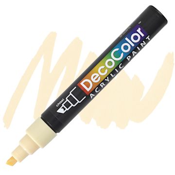 Open in modal - Decocolor Acrylic Paint Marker - Pale Orange marker and swatch