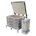 L&L Davinci Rectangular Kiln - T3427-D, Cone 10, 208V-3P, 69.2A, H x 43-1/2