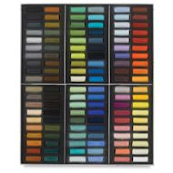 Sennelier Soft Pastels - Set of 120, Paris Colors, Half Sticks