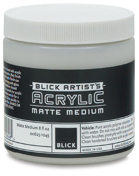 Blick Acrylic Medium - Matte, Quart