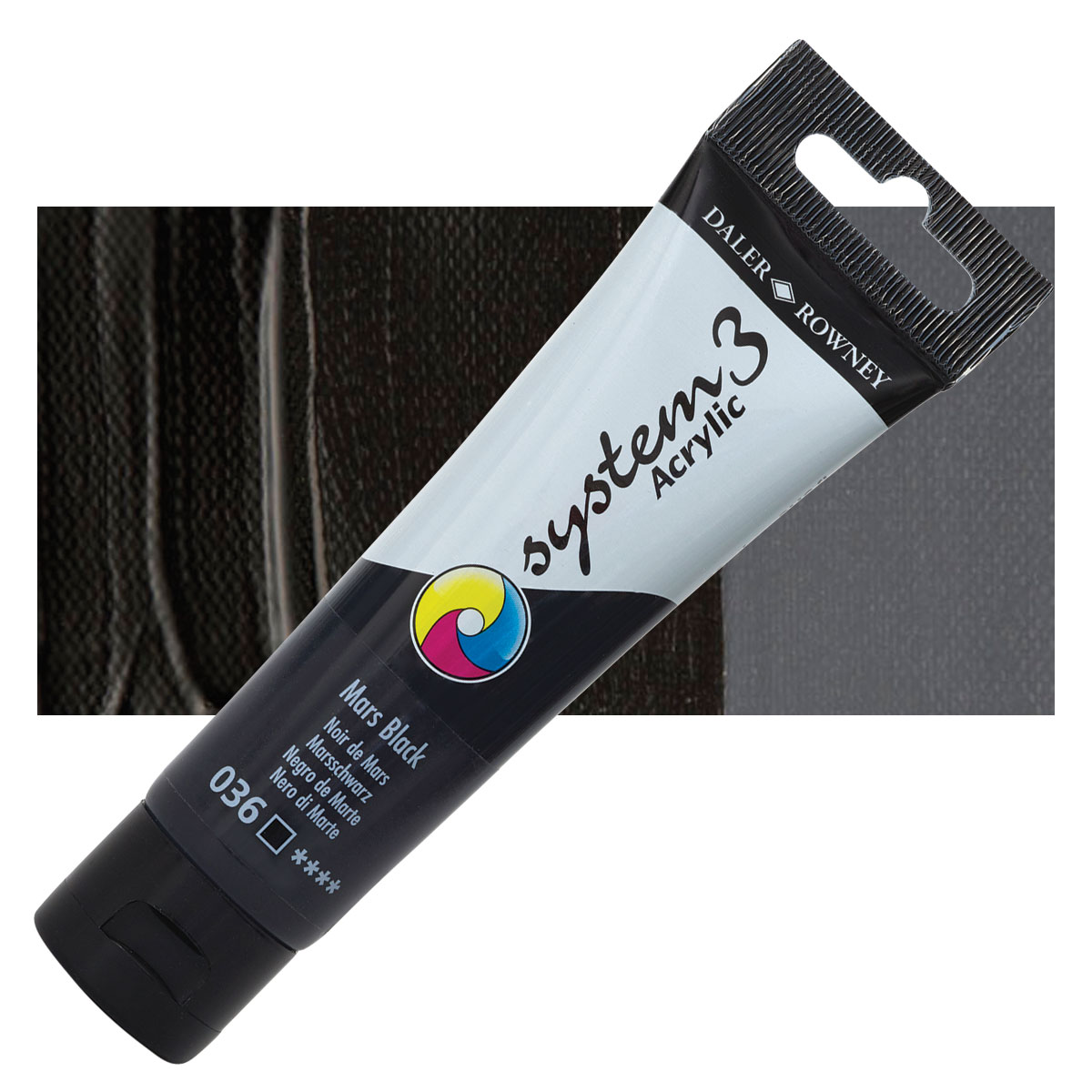 Daler-Rowney® Original System 3 Mars Black Acrylic, 75mL