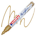 Edding Acrylic Paint Marker - Rich Gold 924, Medium