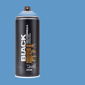 Open in modal - Montana Black Spray Paint - Blue Lagoon, 400 ml can with swatch