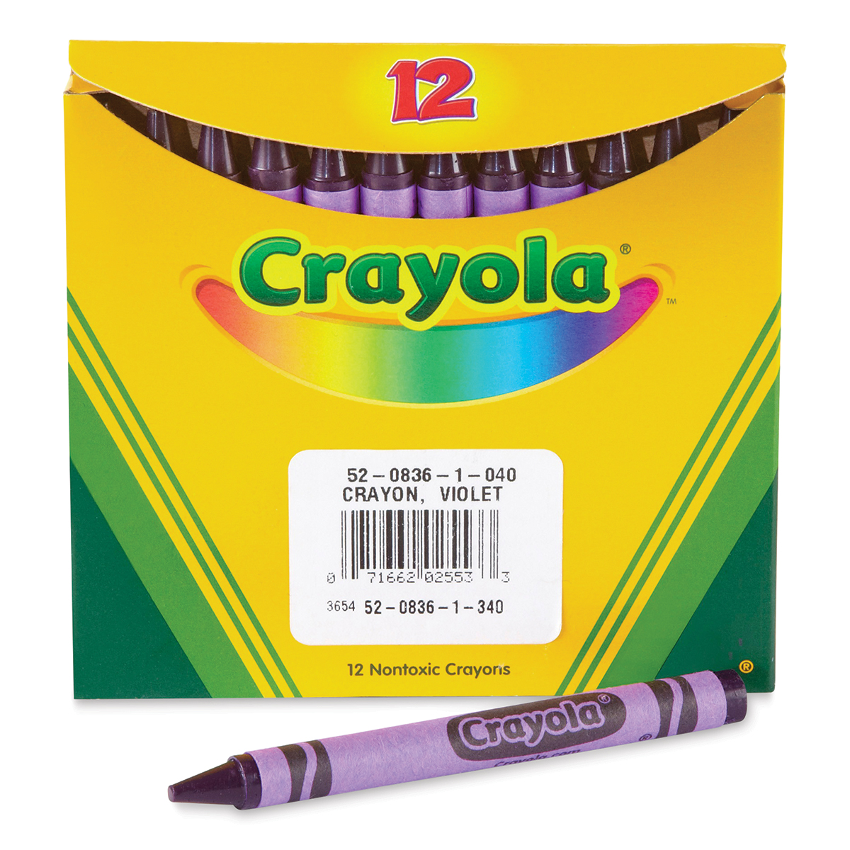 Review – Crayola Crayons (120 Crayon Box Part 2 – Purples, Blues, and  Greens)