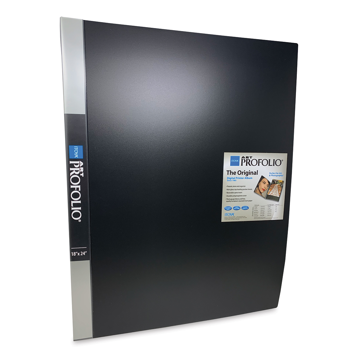 The Art Profolio Multi-Ring 18x24 Refillable Album by Itoya® with