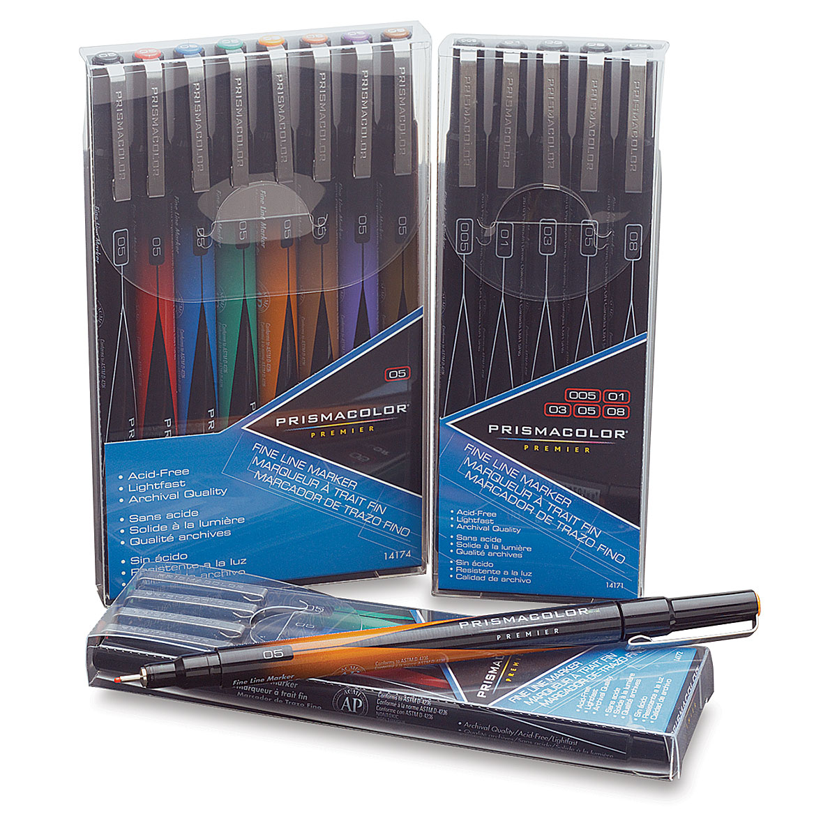 Prismacolor Black Illustration Brush Tip Marker, Archival Quality