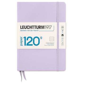Open in modal - Leuchtturm1917 Edition 120G Notebook - Lilac, 5-3/4" x 8-1/4", Ruled
