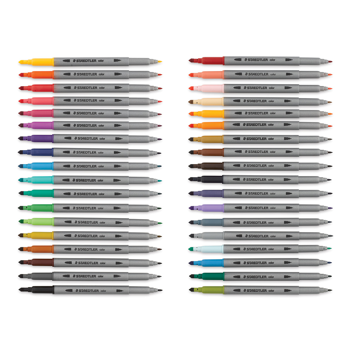 Staedtler Double-Ended Fiber-Tip Pens - Set of 120
