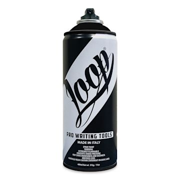 Open in modal - Loop Colors Spray Paint - Black Gloss, LP105, 400 ml