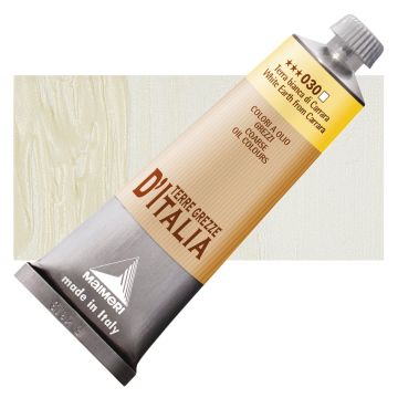 Maimeri Italian Natural Earth Oil Color - White Earth from Carrara, 60 ml tube