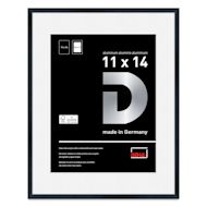 Deha Design Tribeca Frame - Black, 11" x 14", 8-1/2" x 11" Mat