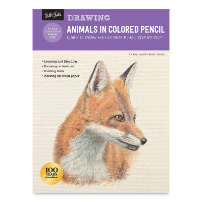 Drawing: Animals in Colored Pencil, Book Cover