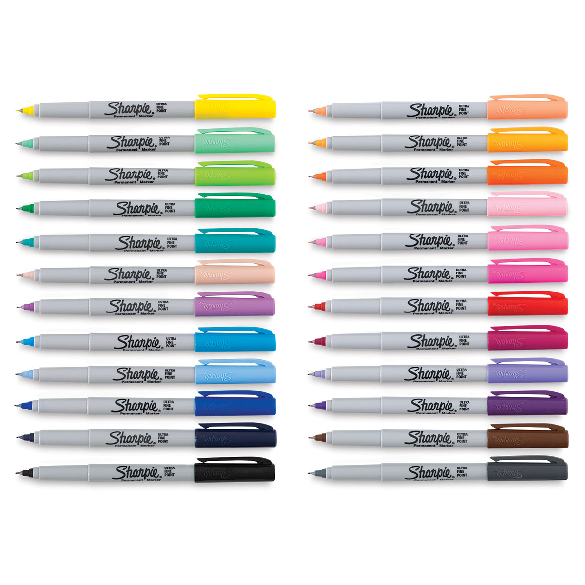 Sharpie Ultra-Fine Point Marker - Assorted Colors, Set of 24