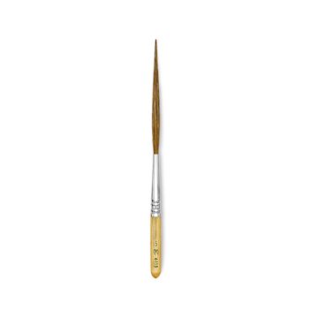 Open in modal - Escoda Light Ox Hair Brush - Extra Long Liner, Extra Short Handle, Size 5