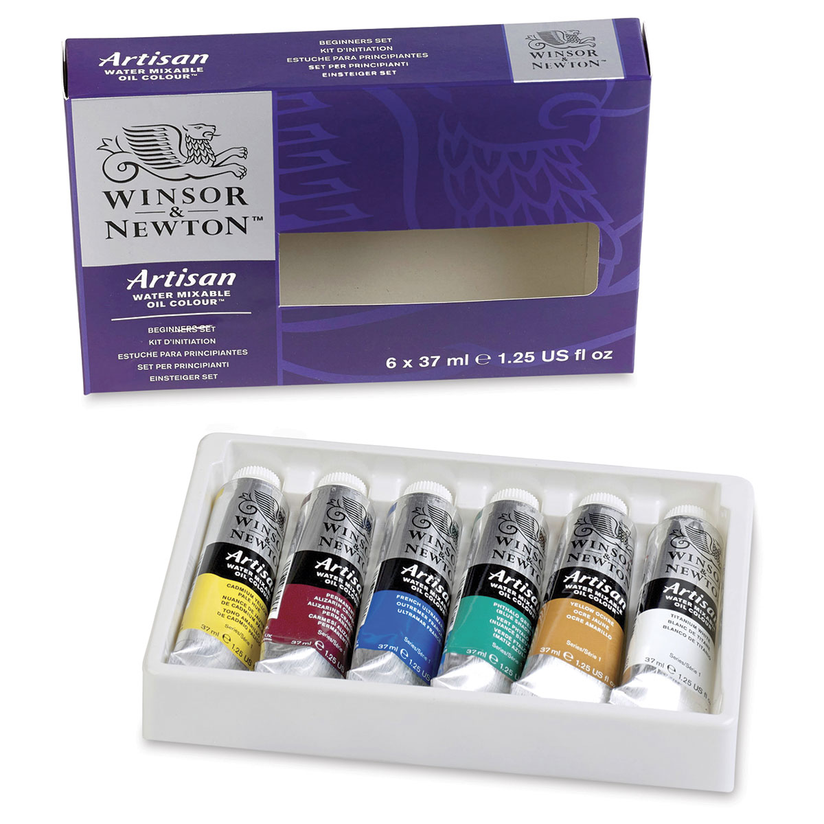 Permanent Rose Winsor and Newton Artisan Water Mixable Oil Colours 1.25 