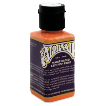 Alpha6 AlphaAir Airbrush Ready Paint - Dark Orange, 2.5 oz, Bottle