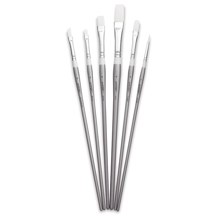 artPOP! Premium Plus Synthetic Acrylic & Oil Brush Set BLICK Art
