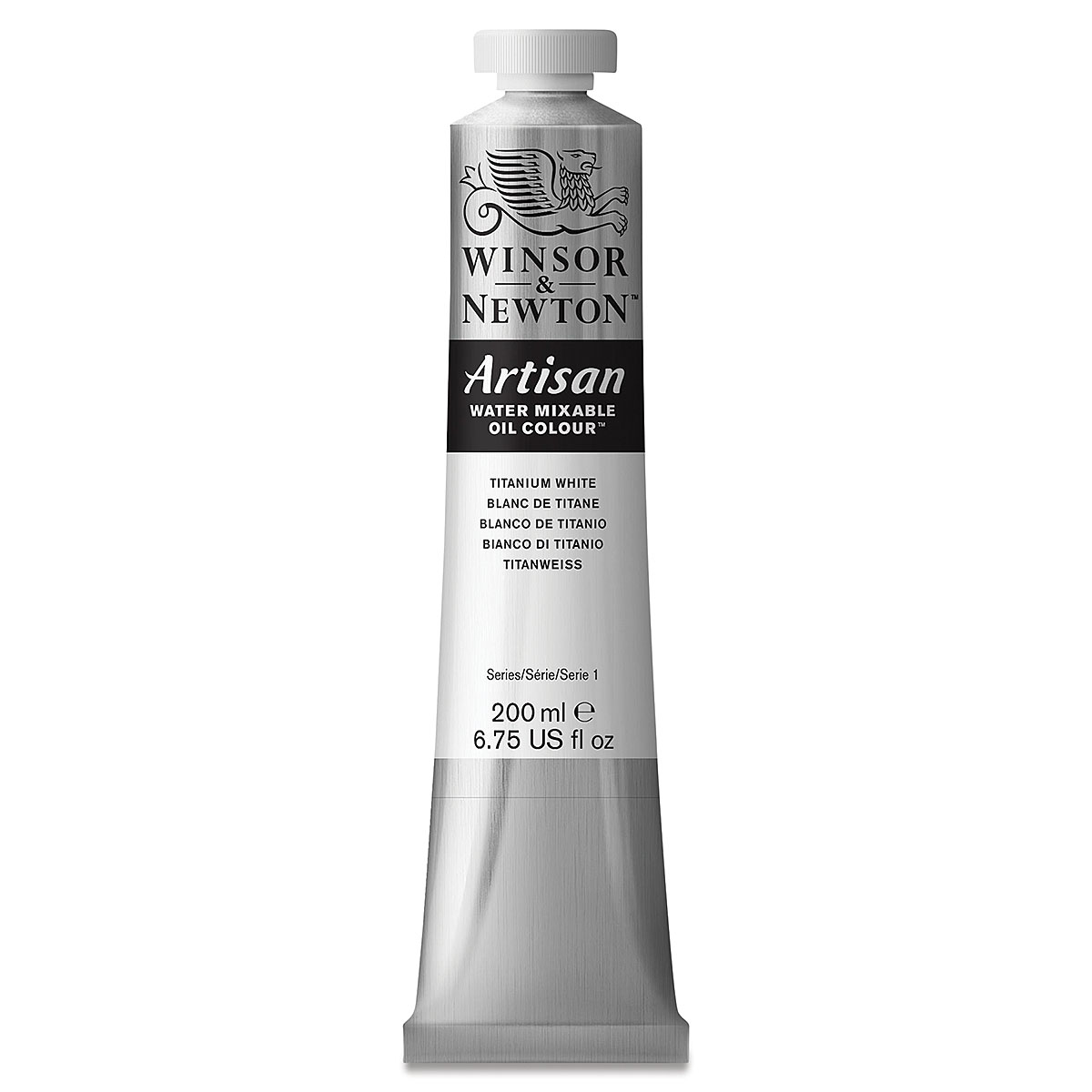 Winsor & Newton Artists' Oil Color, 37ml (1.25 oz) Tube, Zinc White