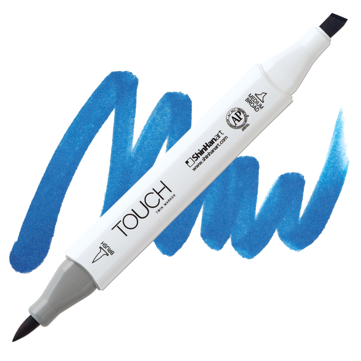 ShinHan Touch Twin Brush Marker - Royal Blue PB70 | BLICK Art