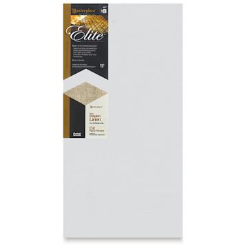 Open in modal - Masterpiece Elite Portrait Smooth Canvas - 18" x 36", Oil Primed
