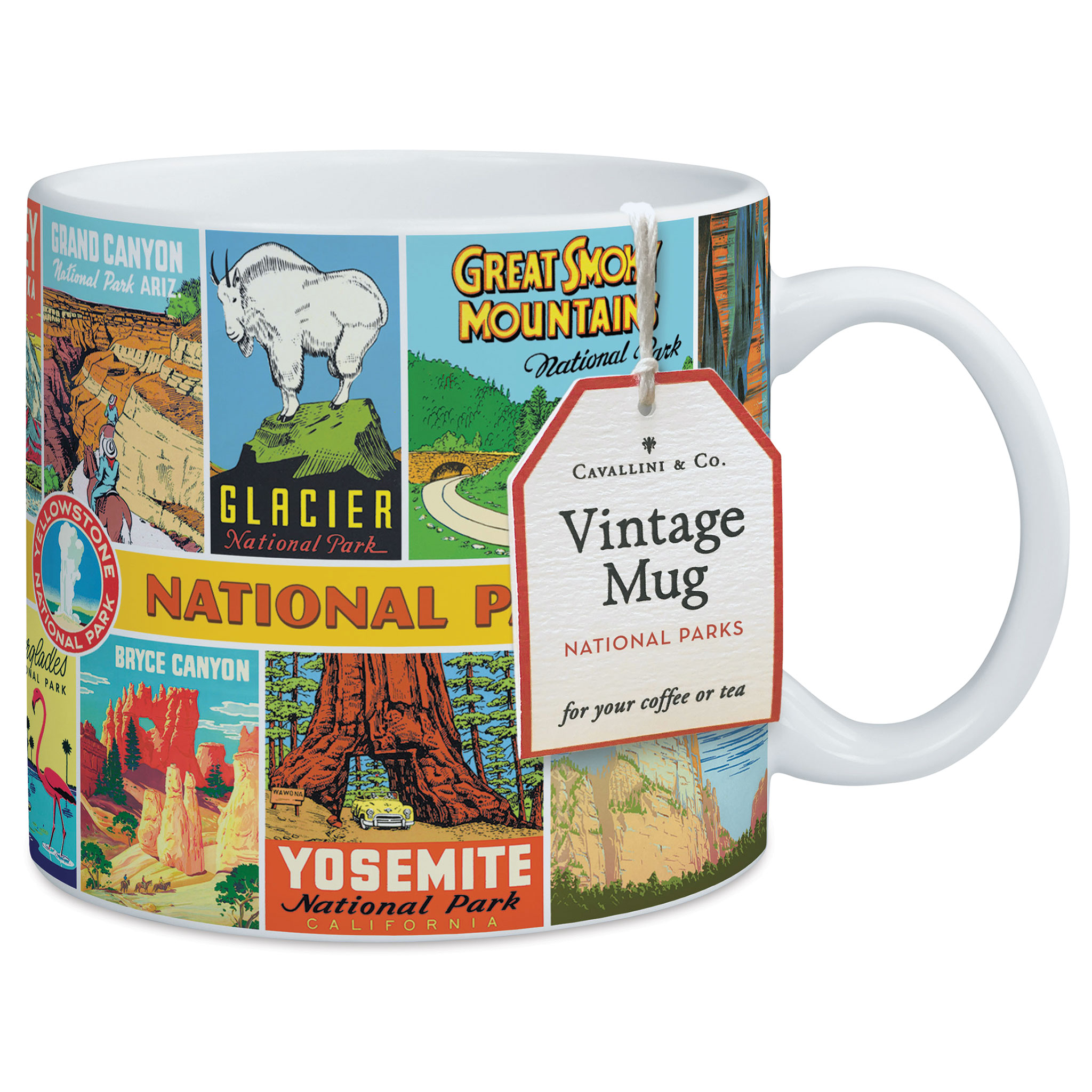 National Parks Iconic Enamel Mug