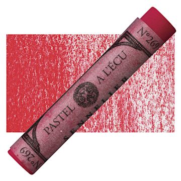 Open in modal - Sennelier Soft Pastel - Brown Lake pastel and swatch