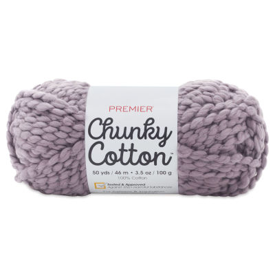 Premier Yarn Chunky Cotton Yarn - Purple Haze, 50 yards