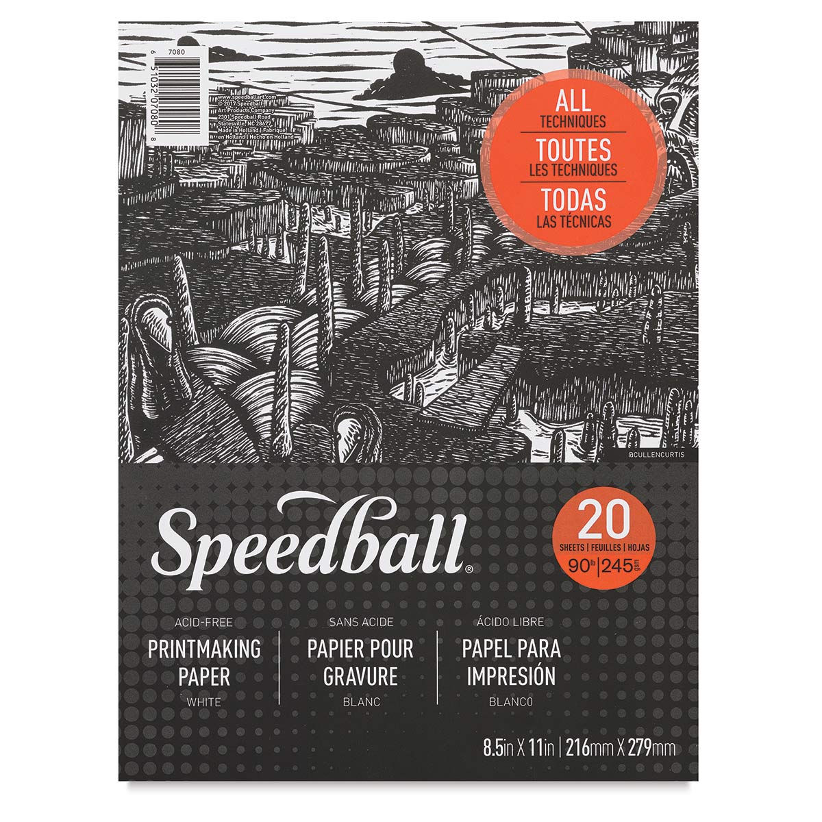 Speedball Speedball Printmaking Paper Pad 8.5''x11'' - MICA Store