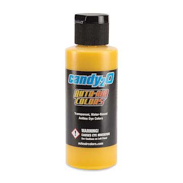 Open in modal - Createx Candy2O Auto Air Color - Lemon Yellow, 2 oz