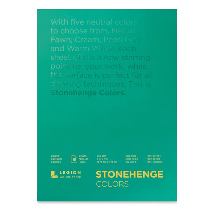 Legion Stonehenge Drawing Paper Pads BLICK Art Materials