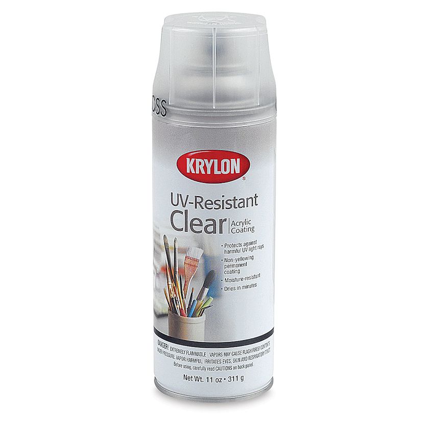Krylon UVResistant Clear Acrylic Coating BLICK Art Materials