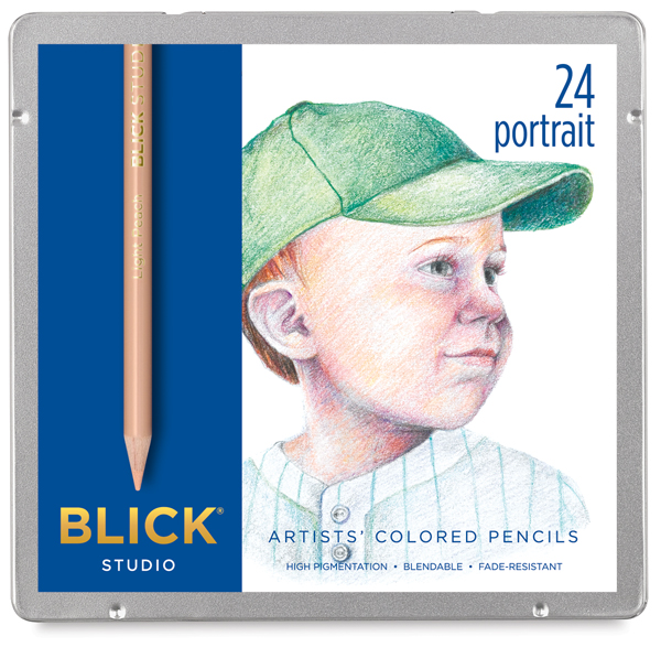 Blick Studio Artists' Colored Pencil Set - Set of 24, Portrait Colors