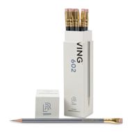 Blackwing Pencils - 602 Gunmetal Gray, Pkg of 12, Firm