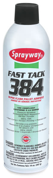 Sprayway Fast Tack 384 Super Flash Spray Adhesive