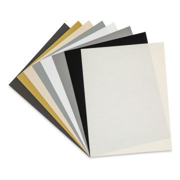 Strathmore 500 Series Charcoal Paper - Assorted Pack, 25 Sheets, 19 x 25