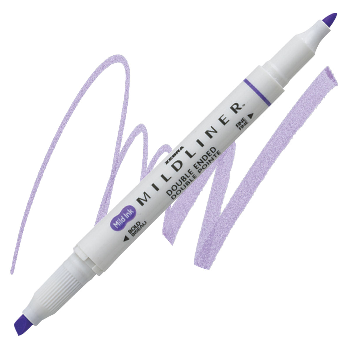 Zebra Mildliner Creative Marker Pen Double Ended Pretty in Pink & Purple  Set 