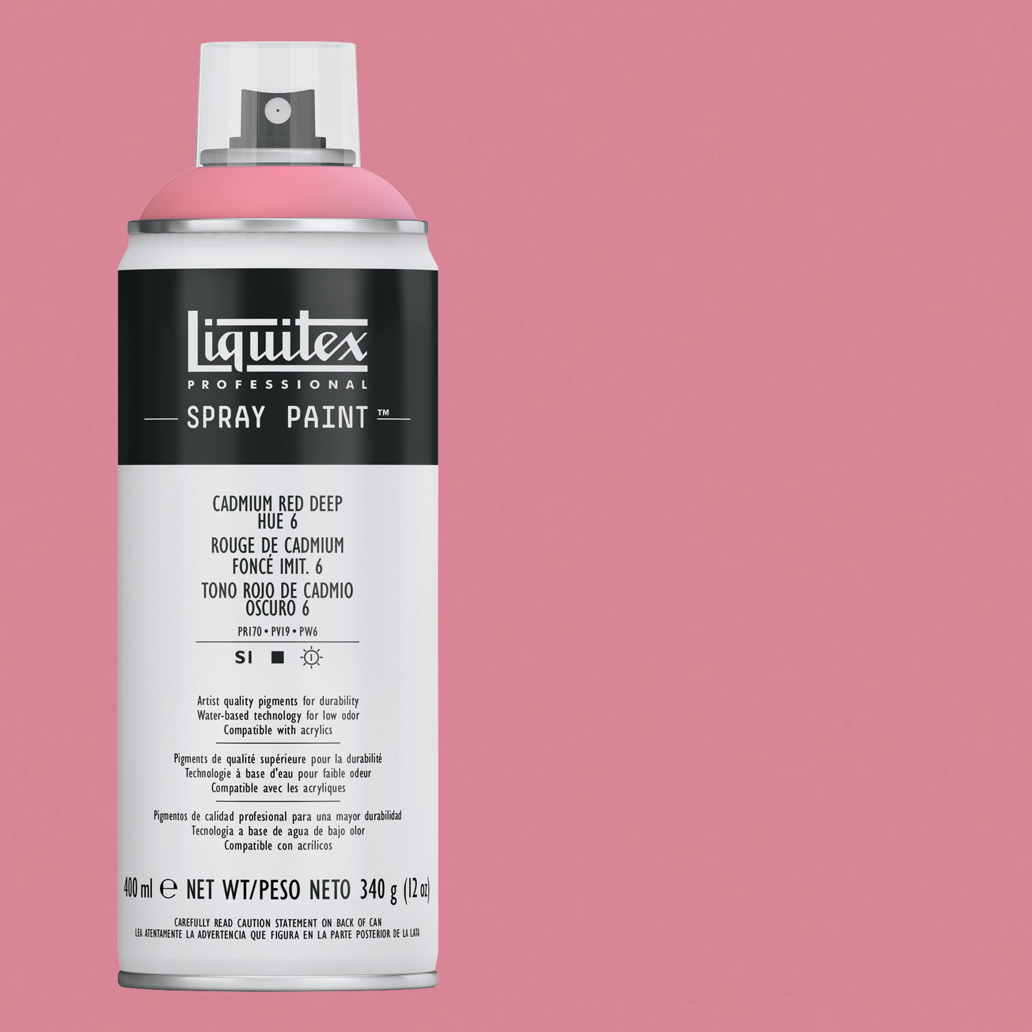 Liquitex Professional Spray Paint - Cadmium Red Light Hue 6, 400