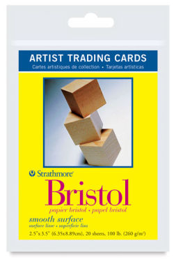 Strathore Artist Trading Cards Smooth Bristol, Pkg of 20