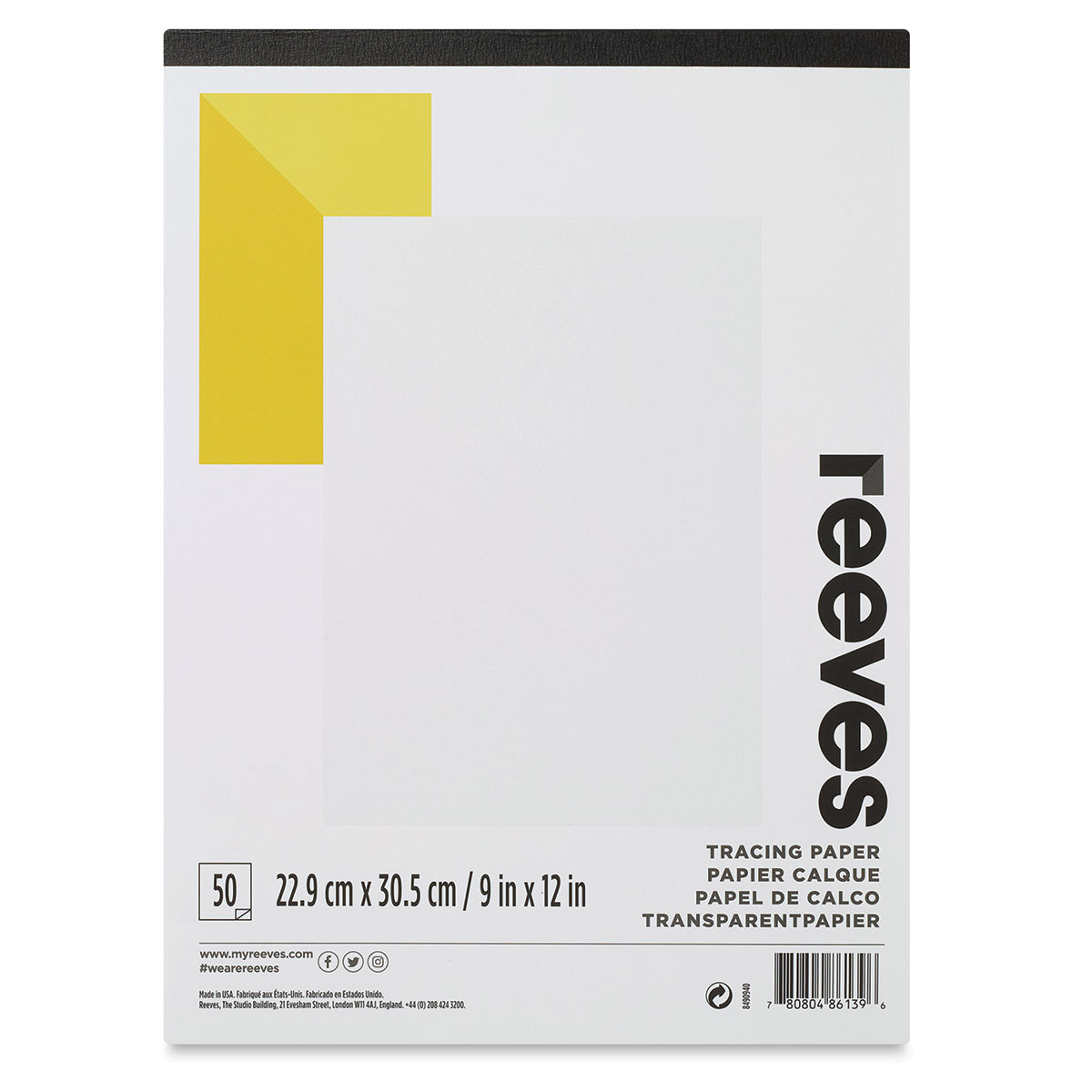 10 Pads Pacon Art Street Tracing Paper Pad 9 x 12 40 Sheets Per Pad Translucent