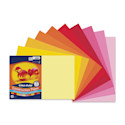 Pacon Tru-Ray Construction Paper - 12" x 18", Assorted Warm Colors, 50