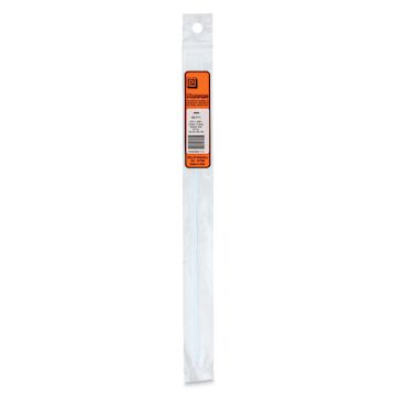 Open in modal - Plastruct Plastic Strip - Pkg of 10, 0.1" H × 0.03" W × 10" L - front of packaging